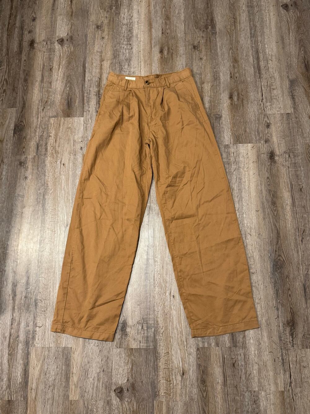 Levi's Premium Women’s Pleated Wide Leg Trouser Pants Size 26